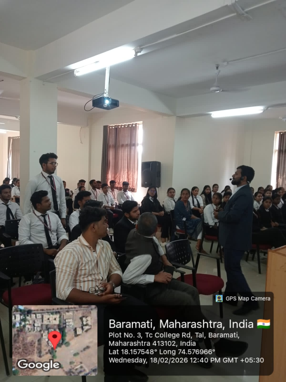 Classroom session at Edurise center